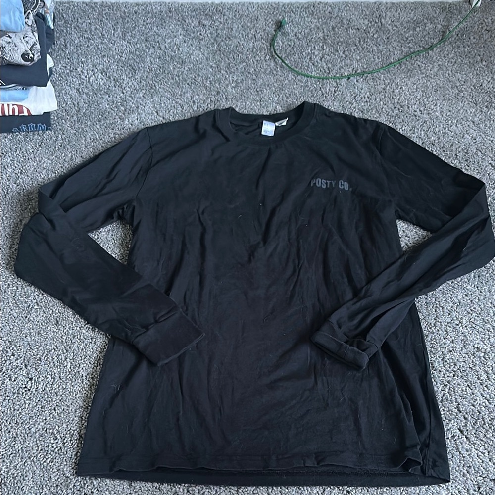Small post Malone runaway tour long sleeve h & m collab
